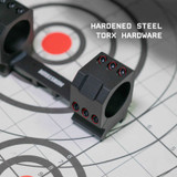 Siege Series Dual Ring Scope Mount w/ Anti-Cant Level Bubble 30mm Scope Rings/Mounts Monstrum