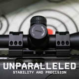Siege Series Dual Ring Scope Mount w/ Anti-Cant Level Bubble 30mm Scope Rings/Mounts Monstrum