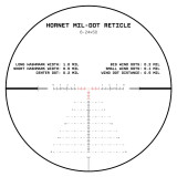 Hornet 6-24x50 FFP Rifle Scope - Open Box