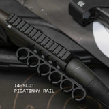 Remington 870 12-Gauge Shotgun Shell Carrier with Picatinny Rail Mount V2 Remington Accessories Monstrum