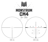 Challenger 3-18x50 FFP Scope with Zero Stop