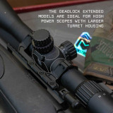 Deadlock Series Scope Mount | 34mm - 1.70in or 1.93in Centerline Height New Arrivals Monstrum