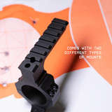 Beast Series Cantilever Scope Mount | Includes Anti-Cant Level Bubble, Modular Piggyback and Diving Board Attachments Red Dot Mounts Monstrum Beast Series Cantilever Scope Mount | Includes Anti-Cant Level Bubble, Modular Piggyback and Diving Board Attachments Red Dot Mounts Monstrum