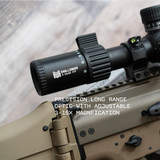 Challenger 3-15x50 FFP Scope with Zero Stop