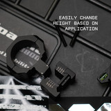 Deadlock Adjustable Height Scope Rings | 30 mm Diameter
