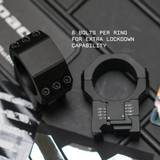 Deadlock Adjustable Height Scope Rings | 30 mm Diameter