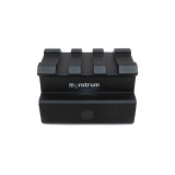 3-Slot Picatinny Riser Mount for Red Dots and Optics Accessories Monstrum
