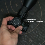 Beast 3-18x50 FFP Scope with Zero Stop | Cantilever Mount