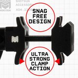 7075 Pro Series Shotgun Barrel Clamp Accessory Mounts V2 Accessories Monstrum