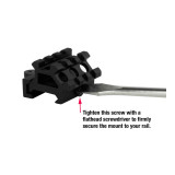 Dual Rail 45/90 Degree Picatinny Riser Mount Red Dots and Sights Accessories Monstrum Dual Rail 45/90 Degree Picatinny Riser Mount Red Dots and Sights Accessories Monstrum