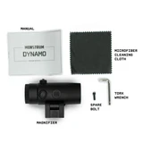 Dynamo 4x Micro Magnifier with Flip-to-Side Mount Optics Monstrum