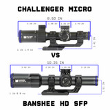 Challenger Micro 1-6x LPVO Scope