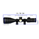 Panzer 2-10x50 SFP MPVO Rifle Scope with Adjustable Objective