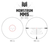 MM5 FFP Reticle 2-12x