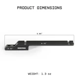 Weaver Rail Mount for Henry Golden Boy Rifles Mounts Monstrum