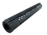 LR-308 Keymod Rail Handguard - 15 inch | Free Float | Black LR-308 Monstrum