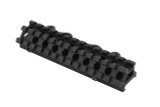 Dual Rail 45/90 Degree Picatinny Scope Riser Mount with Quick Release