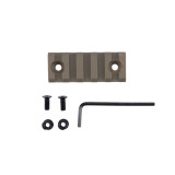 5 Slot/2.2 Inch Picatinny Rail Section for Keymod Accessories Monstrum