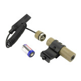 Ultra-Compact 100 Lumen LED Flashlight - FDE Rifle Lights Monstrum