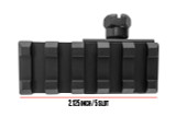 Monstrum Tactical Lockdown Series Lightweight Riser Mount | High Profile | 2.13 inch L / 5 Slot