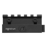 Monstrum Tactical Lockdown Series Adjustable Height Riser Mount with Quick Release | 5 Slot/2.5 inch Accessories Monstrum