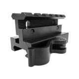 Monstrum Tactical Lockdown Series Adjustable Height Riser Mount with Quick Release | 5 Slot/2.5 inch Accessories Monstrum