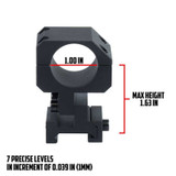1 inch Adjustable Height Scope Rings 1in Scope Rings and Mounts Monstrum