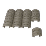 Rail Covers - 12 PC Picatinny - 2 inch Accessories Monstrum