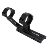 H-Series V2 Hollow Frame Offset Cantilever Picatinny Scope Mount - 1in
