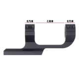 Slim Profile Series Offset Picatinny Scope Mount - 30mm 30mm Scope Rings/Mounts Monstrum Slim Profile Series Offset Picatinny Scope Mount - 30mm 30mm Scope Rings/Mounts Monstrum