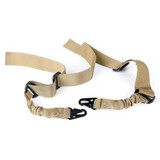 2 Point Bungee Rifle Sling with 2 Quick Detach Hooks Accessories 