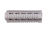 AR-15 Quad Rail Handguard - Carbine Length | Drop-In - Desert Tan