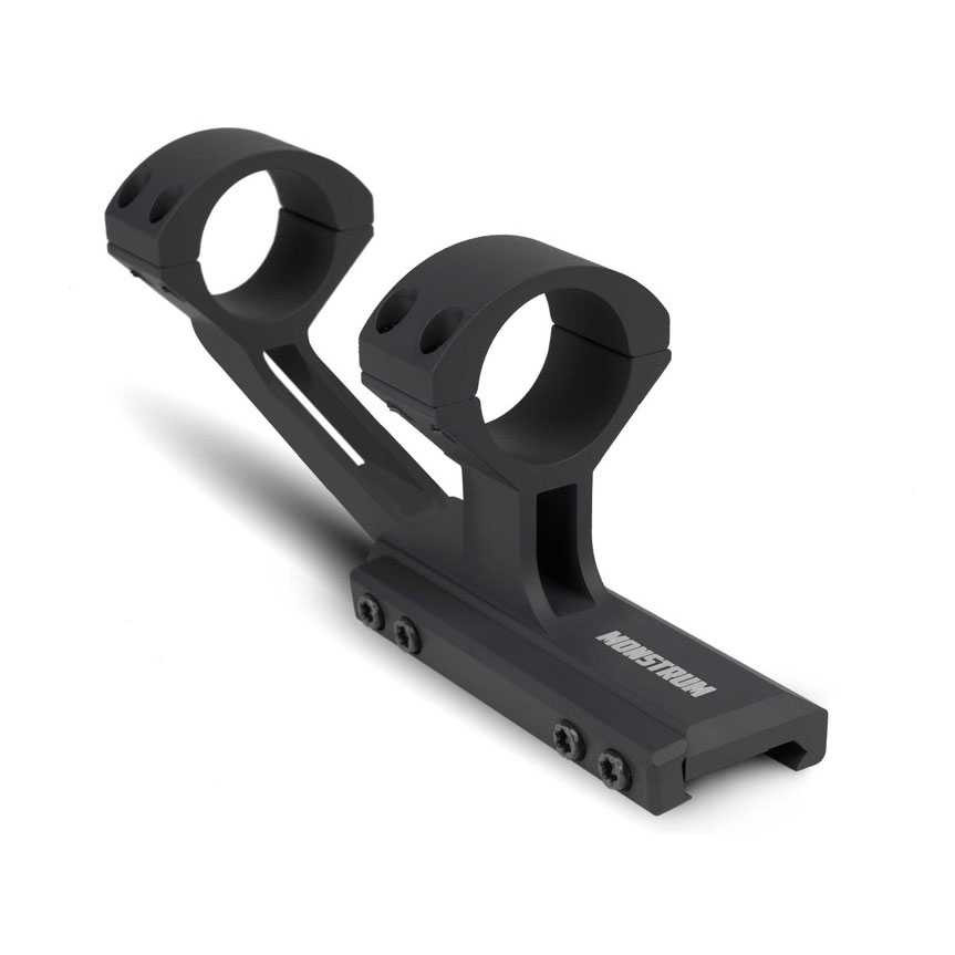 H-Series Hollow Frame Offset Cantilever Picatinny Scope Mount - 1in