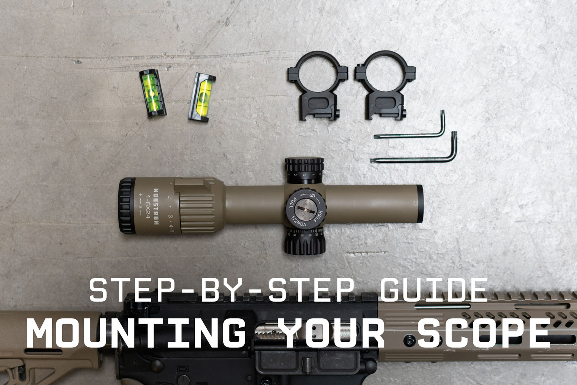 StepbyStep Guide Mounting A Scope Monstrum Tactical