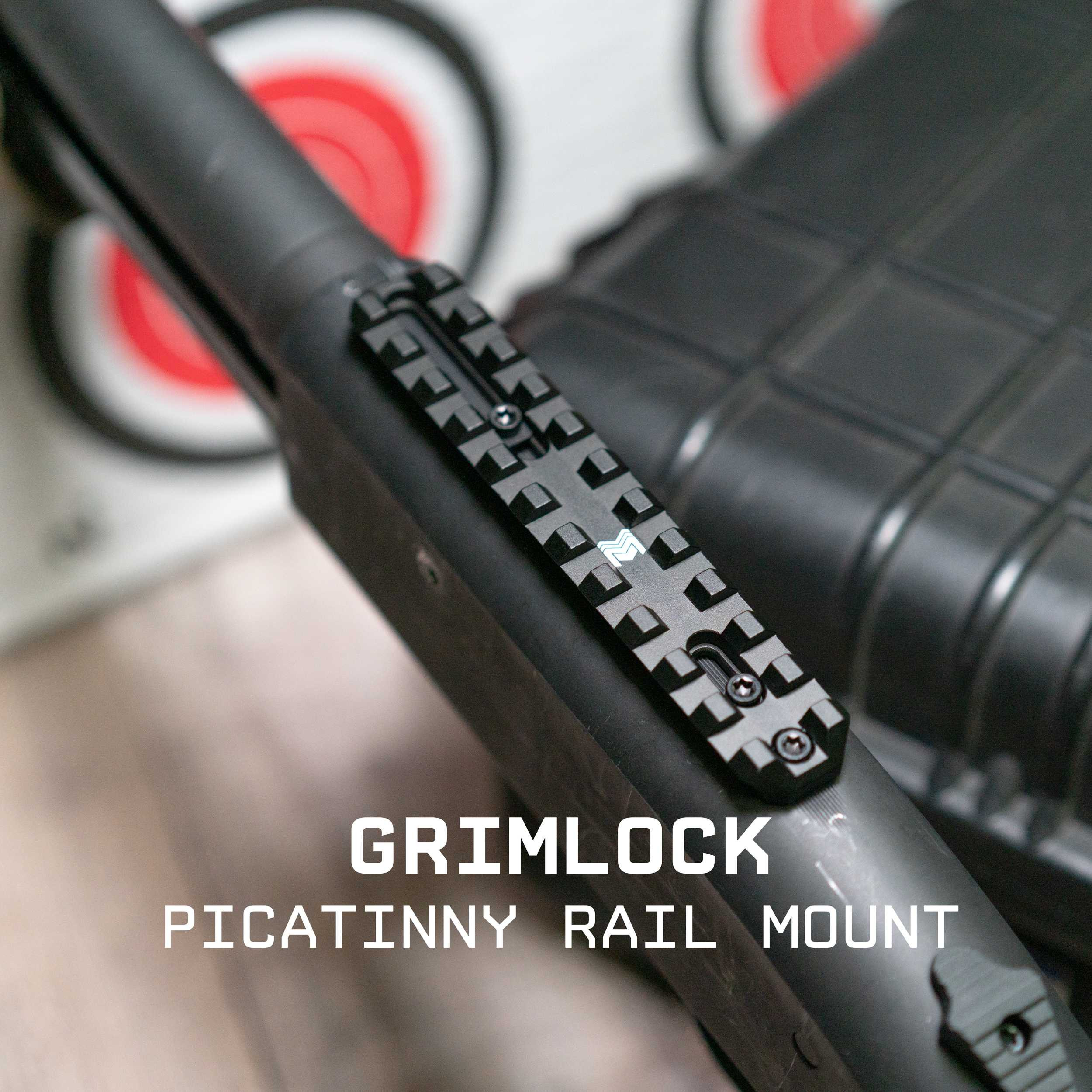 Weaver 63 Pattern Grimlock Universal Picatinny Rail Mount | Compatible with Drilled and ...