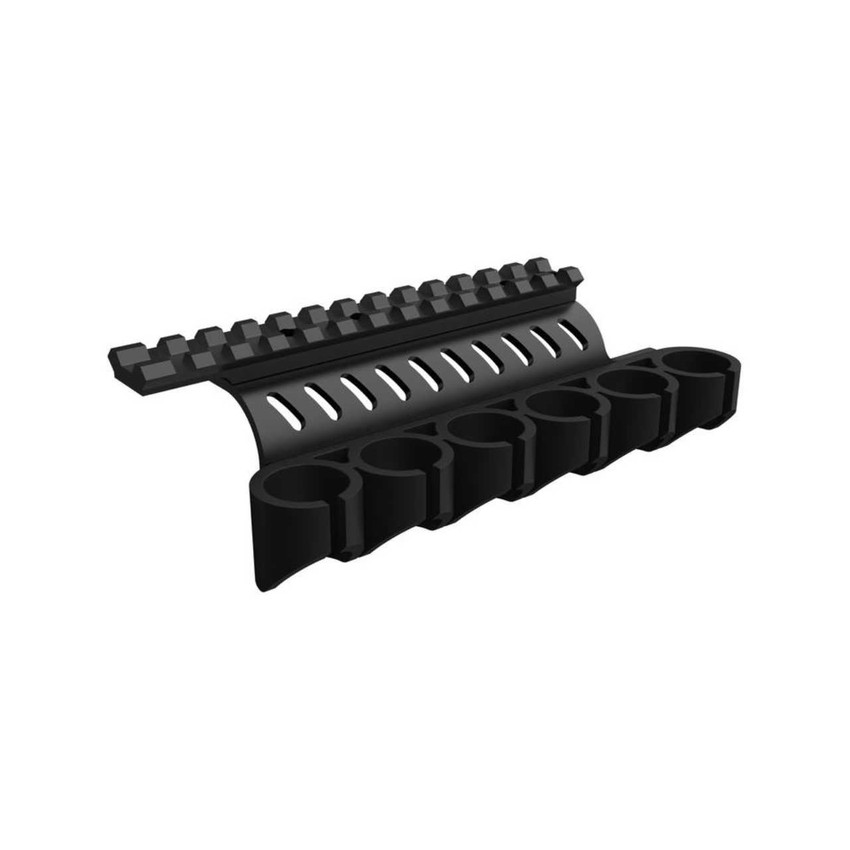 Winchester 12-Gauge Shotgun Shell Carrier with Picatinny Rail Mount -SXP/Defender/1300 Model New Items Monstrum Winchester 12-Gauge Shotgun Shell Carrier with Picatinny Rail Mount -SXP/Defender/1300 Model New Items Monstrum
