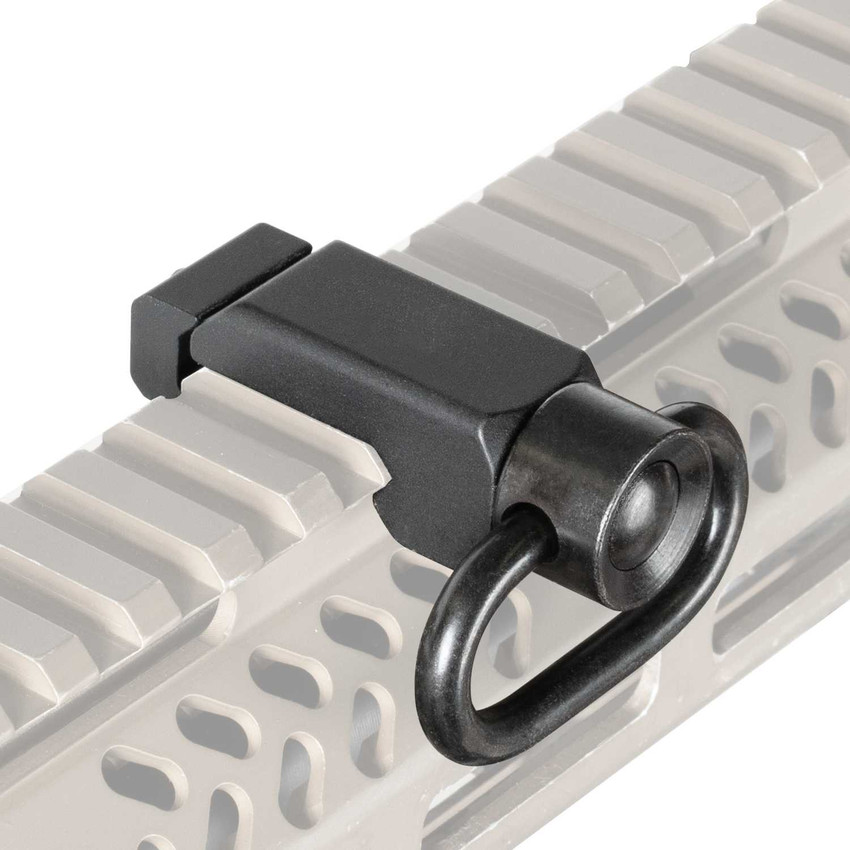 Picatinny Sling Mount with Quick Detach Swivel | 90 Degree Offset Accessories Monstrum Picatinny Sling Mount with Quick Detach Swivel | 90 Degree Offset Accessories Monstrum