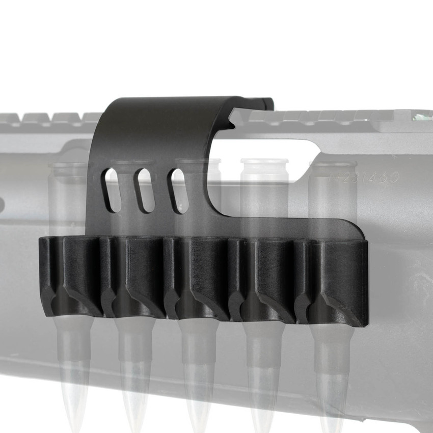 Side Saddle Ammo Holder for 243 Winchester / 308 Winchester / 7mm-08 Remington | Compatible with Picatinny Mounting Platforms New Items Monstrum Side Saddle Ammo Holder for 243 Winchester / 308 Winchester / 7mm-08 Remington | Compatible with Picatinny Mounting Platforms New Items Monstrum