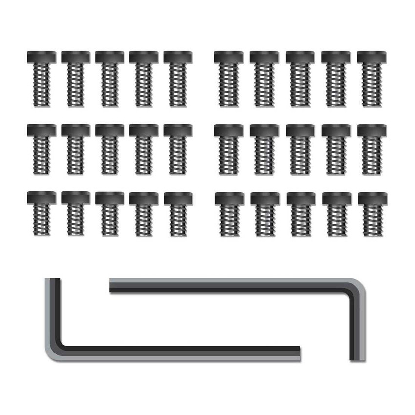 Gunsmithing Screw Set | 6 Sets of Screws, 5 in Each Set | #6-48 and #8-40 in 6mm/8mm/10mm Length Replacement Parts Gunsmithing Screw Set | 6 Sets of Screws, 5 in Each Set | #6-48 and #8-40 in 6mm/8mm/10mm Length Replacement Parts