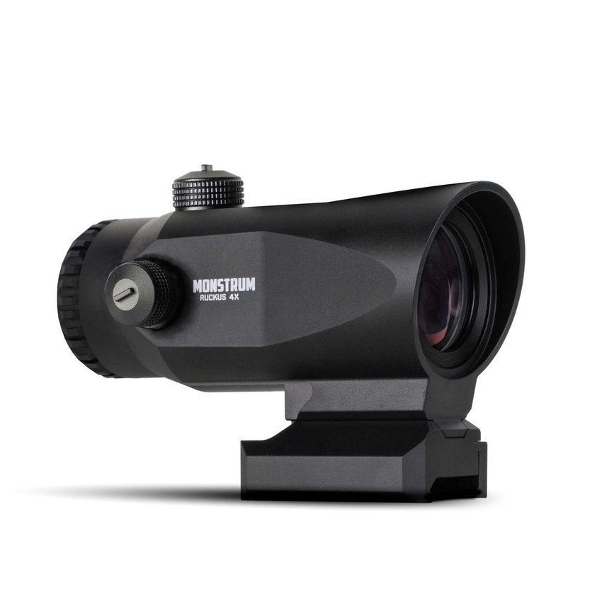 Ruckus 4x Prism Scope with Shake Awake Optics Monstrum Ruckus 4x Prism Scope with Shake Awake Optics Monstrum