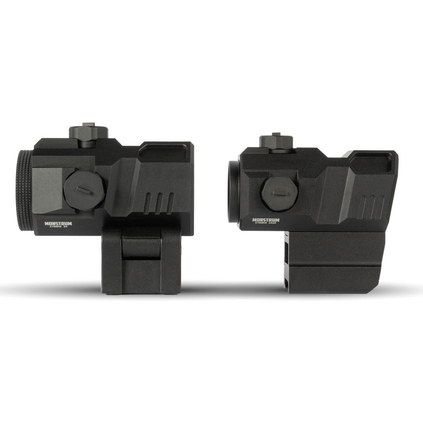 1x20 Cyborg Red Dot Sight and 3x Magnifier Set Optics Monstrum