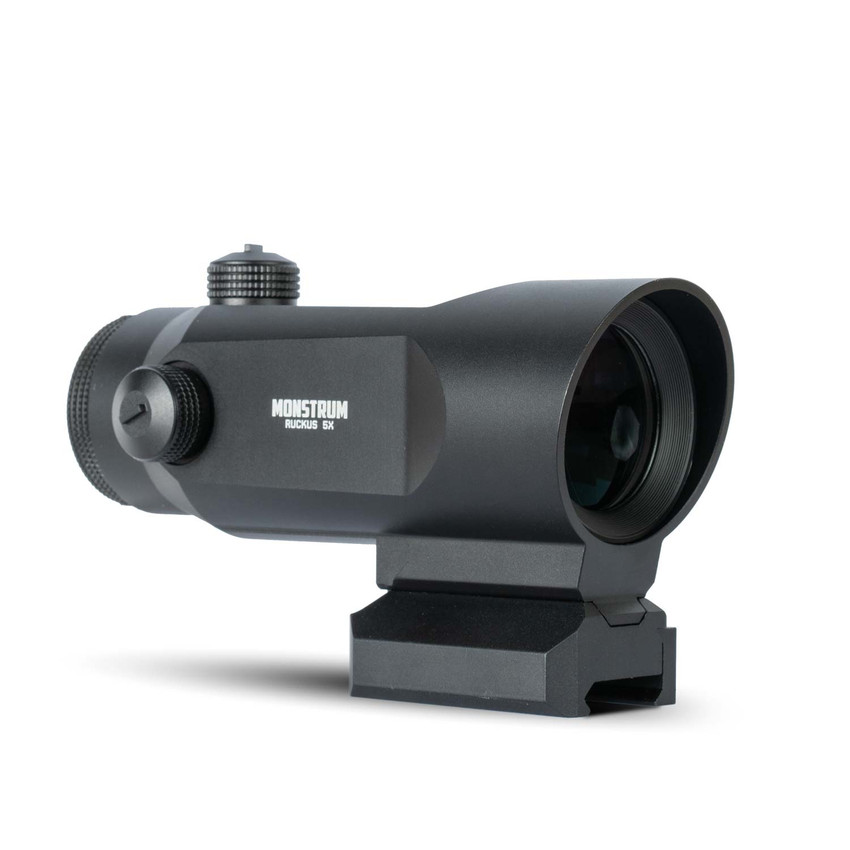 Ruckus 5x Prism Scope with Shake Awake Optics Monstrum Ruckus 5x Prism Scope with Shake Awake Optics Monstrum