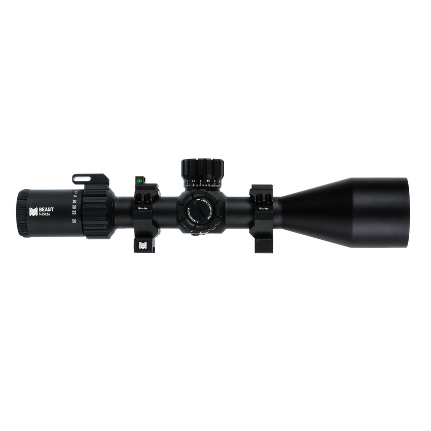 Beast 5-25x56 FFP Scope with Zero Stop Optics Monstrum Beast 5-25x56 FFP Scope with Zero Stop Optics Monstrum
