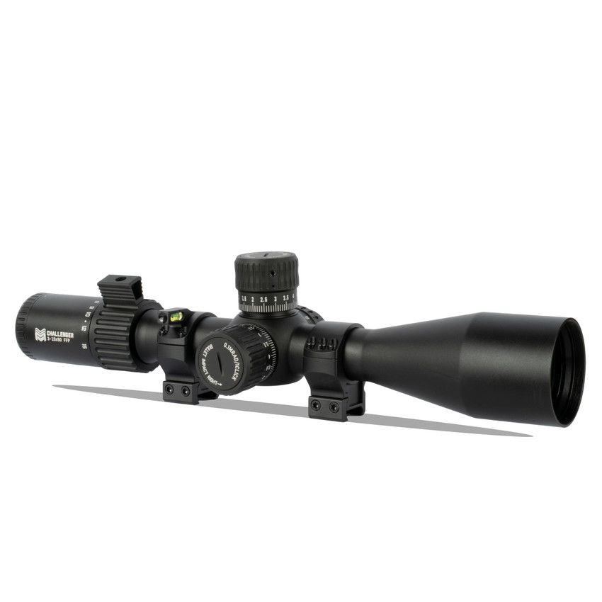 Challenger 3-15x50 FFP Scope with Zero Stop - MM4 - MIL-Dot Reticle Challenger 3-15x50 FFP Scope with Zero Stop - MM4 - MIL-Dot Reticle