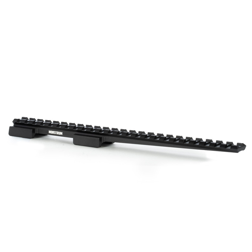 Shrapnel Extended Picatinny Riser Mount with Recoil Stop Base | 25 Slot 10 inch Extra Long