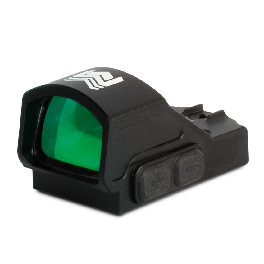 Monstrum Nitro+ Pistol Red Dot w/ 3 MOA Dot | RMSc with Rear Backup Sights- V1 Rounded Hood Monstrum Nitro+ Pistol Red Dot w/ 3 MOA Dot | RMSc with Rear Backup Sights- V1 Rounded Hood