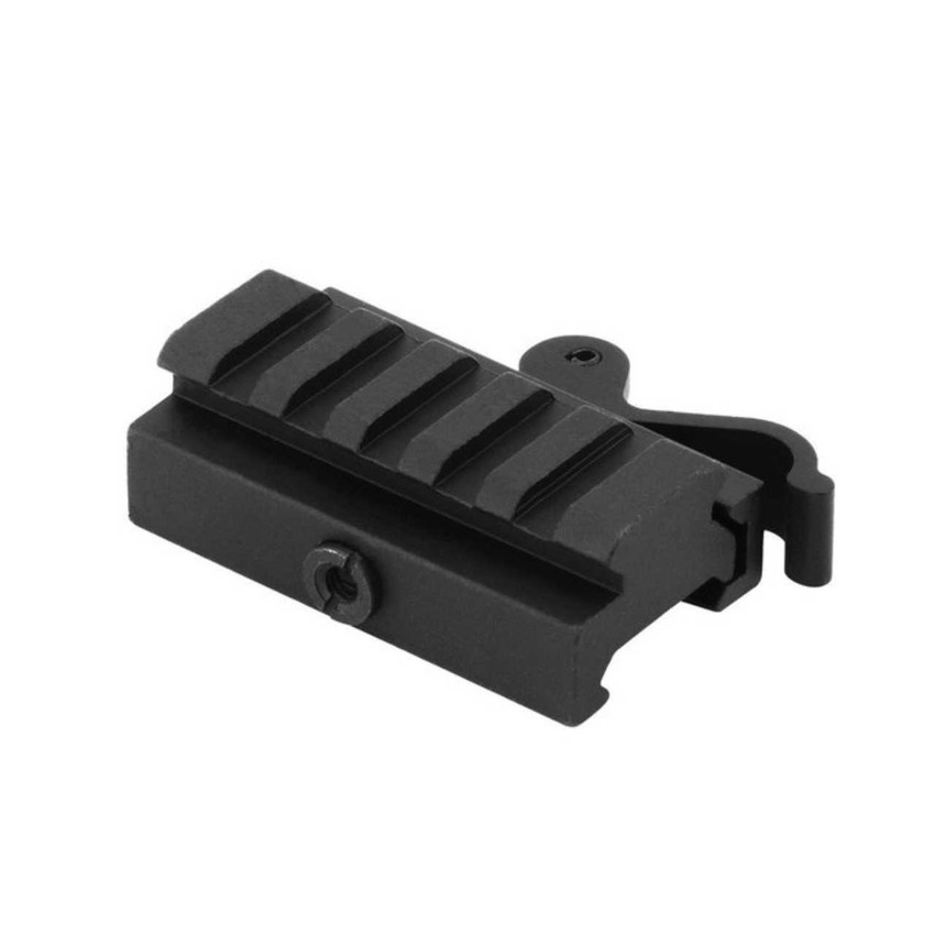 Low Profile Picatinny Riser Mount with Quick Release Accessories Monstrum Low Profile Picatinny Riser Mount with Quick Release Accessories Monstrum
