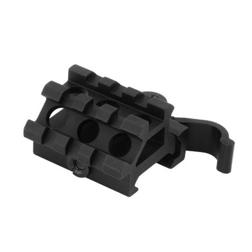 Dual Rail 45/90 Degree Picatinny Riser Mount Red Dots and Sights Accessories Monstrum Dual Rail 45/90 Degree Picatinny Riser Mount Red Dots and Sights Accessories Monstrum