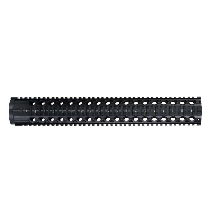 LR-308 Quad Rail Handguard - 16.5 inch | Free Float | Black