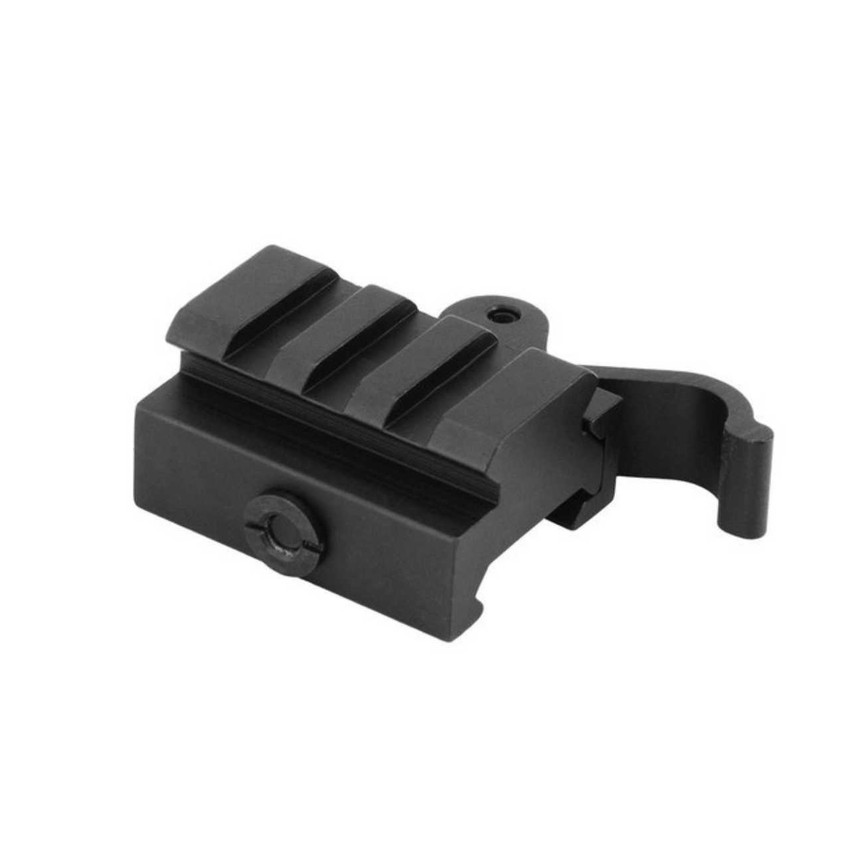 Low Profile Picatinny Red Dot Sight Riser Mount with Quick Release Accessories Monstrum Low Profile Picatinny Red Dot Sight Riser Mount with Quick Release Accessories Monstrum